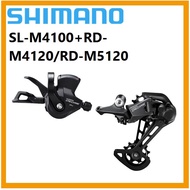 Local Stock、Spot goods◊Shimano Deore SL M4100 RD M4120 RD M5120 MTB Mountain Bike Groupset 10 Speed