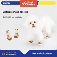 Wakytu Dog Shoes Waterproof Dog Shoes for Hot Pavement Puppy Pet Boots & Paw Protectors Small Medium