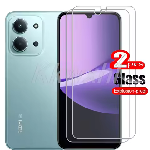 2PCS FOR Xiaomi Redmi 15C 4G 5G Tempered Glass Cover ON Redmi15C Poco C85 PocoC85 Screen Protector T