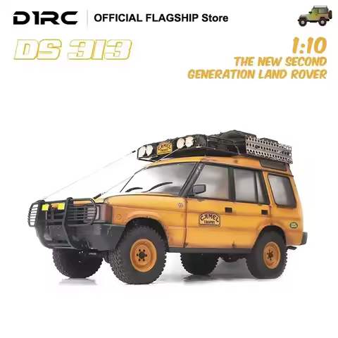 D1RC New 2nd RC Control Model Car Generation Simulate Metal Chasis 313mm Wheelbase 1:10 Camel Trophy