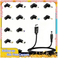 【D&F】USB C to DC Fast Charging Cable Type C to Laptop Fast Charging Adapter PD100W Trigger Cable wit