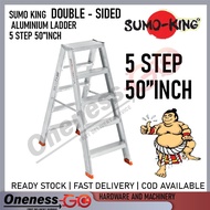 Sumo King Double Sided Aluminium Ladder 5 STEP 50''INCH