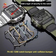 For Casio Retro Metal Bumper AE1200 AE-1200 AE-1200WH AE1300 AE1500 Watch Anti-collision Bumper Stai