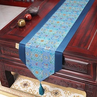 Table Cloths table cloth fabric coffee table cloth table cloth fabric New Chinese Style Zen Table Runner Table Cloth Classical Tea Mat Chinese Style Coffee Table Cover Cloth TV Cabinet Long Cloth Bed Runner P4ZH