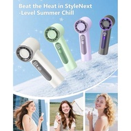 X98 Portable Handheld Fan,4000mAh Rechargeable Turbo Personal Mini Fan,Pocket Design for Travel,Conc