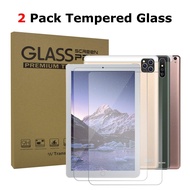 2-Pack Glass Screen Protector for Huawei Tab 5 10.1 HUAWEI TAB S 10.1 P10 P20 Tablet 10.1 Inch Lenovo Tab 5 10.1, LENOVO TAB 6 10.1 IPAD Pro Max Tab 12
