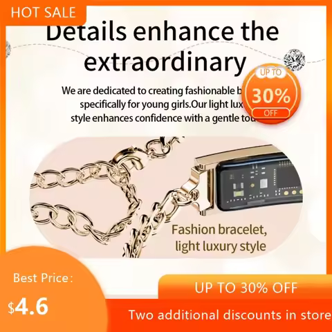 Echowear Smart Real Time Heart Rate Sleep WeChat Exercise Blood Oxygen Women's Jewelry Fashion Wrist