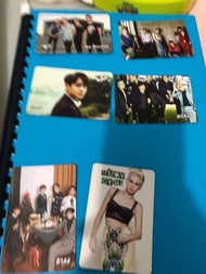 Sistar/泫雅/Boyfriend/Monsta X/B1A4/Miley Cyrus/One Direction/BEAST/2PM Yescard