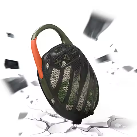 TPU Transparent Case Protective Case Sleeve Anti-Scratch Transparent Speaker Shell for JBL CLIP 5 Bl