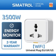 SMATRUL Tuya Smart wifi socket 16A/20A measures power consumption timer socket