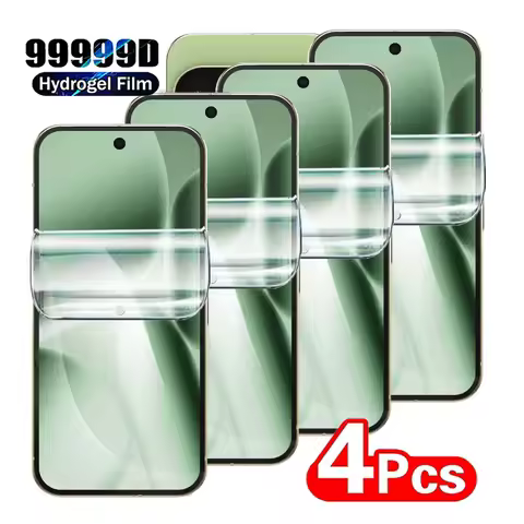 4PCS Hydrogel Film For Google Pixel 10 9 11 Pro XL Screen Protector For Google Pixel 10A 9A 8A 7A 6A
