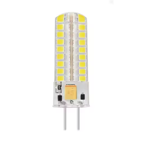 DIMMABLE GY6.35 G4 2835 LED Lamps 12V 7W Corn Light Bulb Droplight Chandelier 3014SMD GY6.35 220V 12