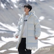 High-Quality Plus Size:S-3XL Winter Jackets For Men Hooded Long Cotton Coat Warm Parkas Y2LX