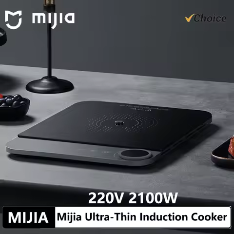 NEW MIJIA Ultra-Thin Induction Cooker 2100W Smart Home Induction Cooker 23mm ultra-thin Induction Co