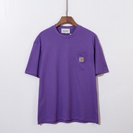 Carhartt Carhartt K87 เสื้อยืด แขนสั้น มีกระเป๋า สไตล์คู่รัก