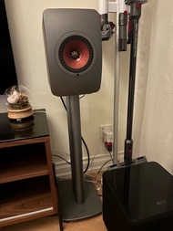 99% 新 KEF LS50 Wireless II 無線喇叭 鈦灰色 *連原廠腳架*