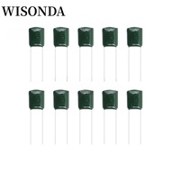 50pcs Polyester film capacitor 630V 1nF 1.5nF 10nF 22nF 33nF 47nF 2J102J 2J152J 2J222J 2J472J 2J682J