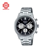 Casio Edifice EFR-575D-1A Silver Stainless Steel Band Men Watch