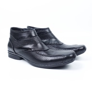 Sepatu Pantofel Kulit Pria Model Boot Tinggi Virale Official E 06 HT