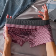 Celana Dalam Boxer Brief Laki laki Cowo Pria Boys Motif Polos Bahan Polyester Spandex Premium Import