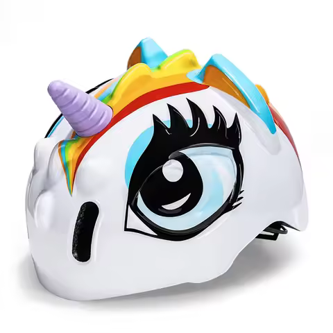Children's Bicycle Helmet Girl 3D Shockproof Design Breathable Liner Balance Bike Safety Helmet Unis