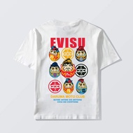 Evisu EVISU Men's Loose Printed Short-Sleeved T-Shirt