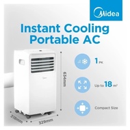 AC MIDEA 1 Pk AC PORTABLE MPHA-09CRN7 1Pk MPHA09CRN7