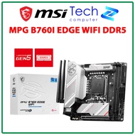 MSI MPG B760I EDGE WIFI DDR5 Mainboard (LGA1700 / Mini-ITX / WiFi & Bluetooth / Genuine / New)