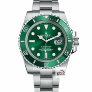 【大眾名錶】ROLEX 勞力士116610LV Submariner潛航者 2019/07 絕版停產 經典收藏 綠色面盤 綠水鬼 錶徑40mm 自動上鍊 大眾名錶B1281