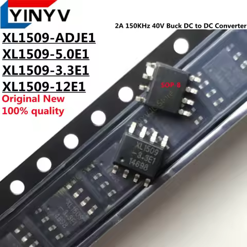 10-50Pcs XL1509 XL1509-5.0E1 XL1509-5.0 XL1509-3.3E1 XL1509-3.3 XL1509-12E1 XL1509-12 XL1509-ADJE1 X