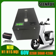 N1 N1s Nqi 60v 32ah 38ah 42ah Dengan Bluetooth Bms 80a Untuk Motosikal Kenderaan Elektrik
