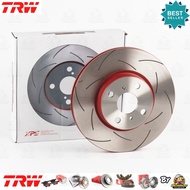 TRW XPS Front And Rear Brake Disc And 1 Pair/2 Pieces Toyota Vios NCP93 Year 2007-2013 DF 4806 7393 