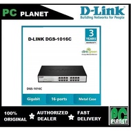 D-LINK DGS-1016C 16-PORT GIGABIT METAL SWITCH