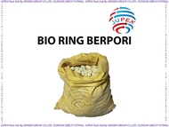 Jual MEDIA FILTER BIO RING BERPORI KUNING PER-KARUNG 15 KG Limited