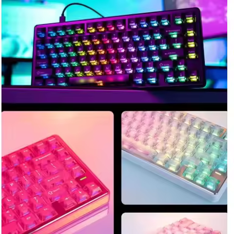 VGN Neon 75 Ultra Competitive Magnetic Axis Keyboard, 75% Layout, Customized Gasket, Gaming and Espo