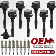 8X OEM Ignition Coil + 8X Spark Plugs for Ford F-150 Mustang 5.0L V8 UF835 UF869