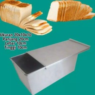 White Bread Pan/Bread Pan With Lid
