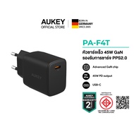 AUKEY SWIFT 45W PA-F4T หัวชาร์จ GaN USB-C PD 45W Fast Charger หัวชาร์จเร็ว รองรับ iPhone Samsung iPa