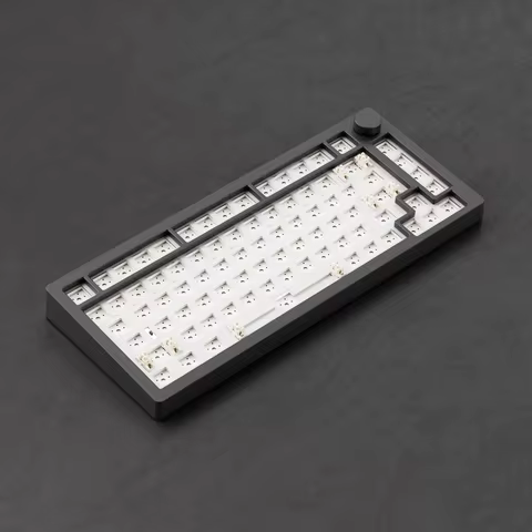 Akko MonsGeek M1 V5 Tri-mode Mechanical Keyboard Barebone Kit VIA 75% 3/5 Pins Customized Hot Swap R