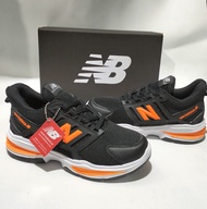 SEPATU NB HITAM PRIA WANITA SPORT CASUAL SNEAKERS