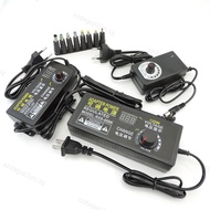 100-240V AC to DC 9V 12V 24V 1A 2A 3A Adjustable Switching Adapte Voltage Regulation Power Supply Ad