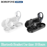 Borofone BW41 TWS True Wireless ชนิดเปิดหูฟังบลูทูธไม่เข้าใส่หูแขวนหูฟังพร้อมไมโครโฟนสเตอริโอหูฟังออ