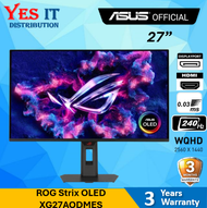 ASUS ROG Strix OLED / XG27AQDMG 27 " 1440P WOLED Glossy 240Hz 0.03ms Freesync G-Sync AuraSync Gaming