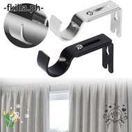 FKILLA Adjustable Home Curtain Rod Holder Window Curtain Rod Support Rod Bracket