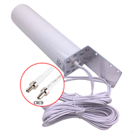 【Ready Stock&COD】เสาอากาศ WiFi 4G LTE เสาอากาศ SMA 12DBi Omni Antenna ชาย5M สายเคเบิลคู่2.4GHz สำหรั