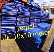 Terpal Ukuran Besar 10x10 Meter. TEBAL A8 KOREA