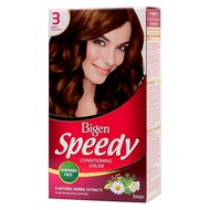 Thuốc nhuộm tóc Bigen Speedy số 3 (Màu nâu hạt dẻ ánh đỏ)