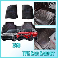 Car MAGIC MAT X50 5D TPE Carpet Car Mat Karpet Kereta