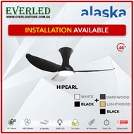 [Installation Available} ALASKA Hipearl III 46"/56" DC Ceiling Fan (Dimmable) (with 20w Samsung Tri-Color LED and Remote)