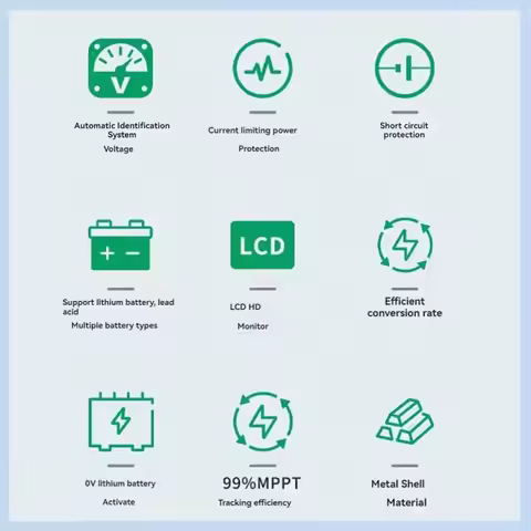 AS63-BM6072 600W MPPT Boost Solar Charge Controller For 24V 36V 48V 60V 72V Battery System Solar Pan